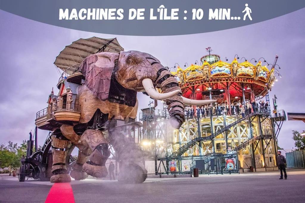 Machines De L'Ile - Fibre - Netflix - T2 La Tour Διαμέρισμα Ναντ Εξωτερικό φωτογραφία